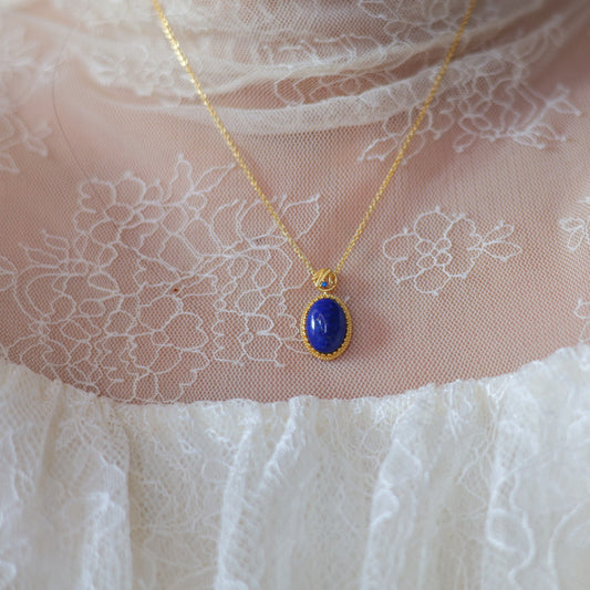 Natural Afghan Lapis Lazuli Pendant