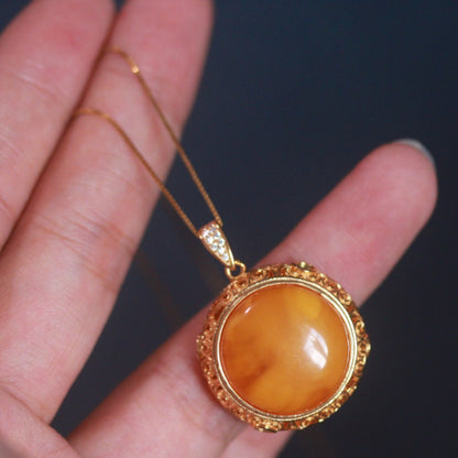 Natural Amber Pendant