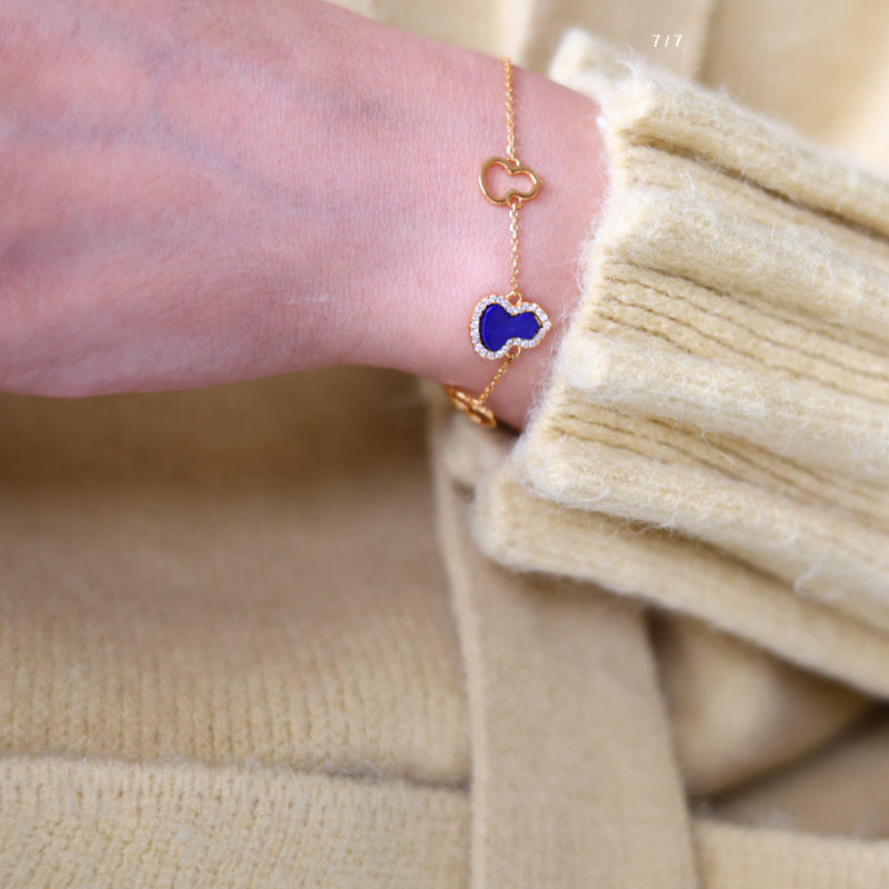 Natural Lapis Lazuli Gourd Bracelet