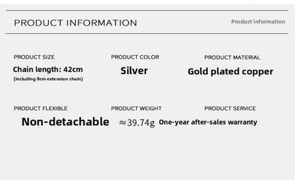 Double-strand pearl necklace