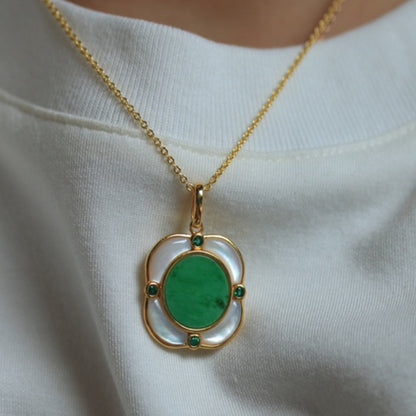 Natural Jadeite Pendant