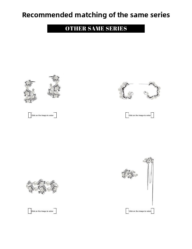 Secret garden pearl necklace