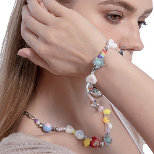 Millennium color beads bracelet