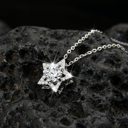 Exploring the Universe Planet Pentagonal Pendant Necklace - jewelryweilin