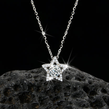 Exploring the Universe Planet Pentagonal Pendant Necklace - jewelryweilin