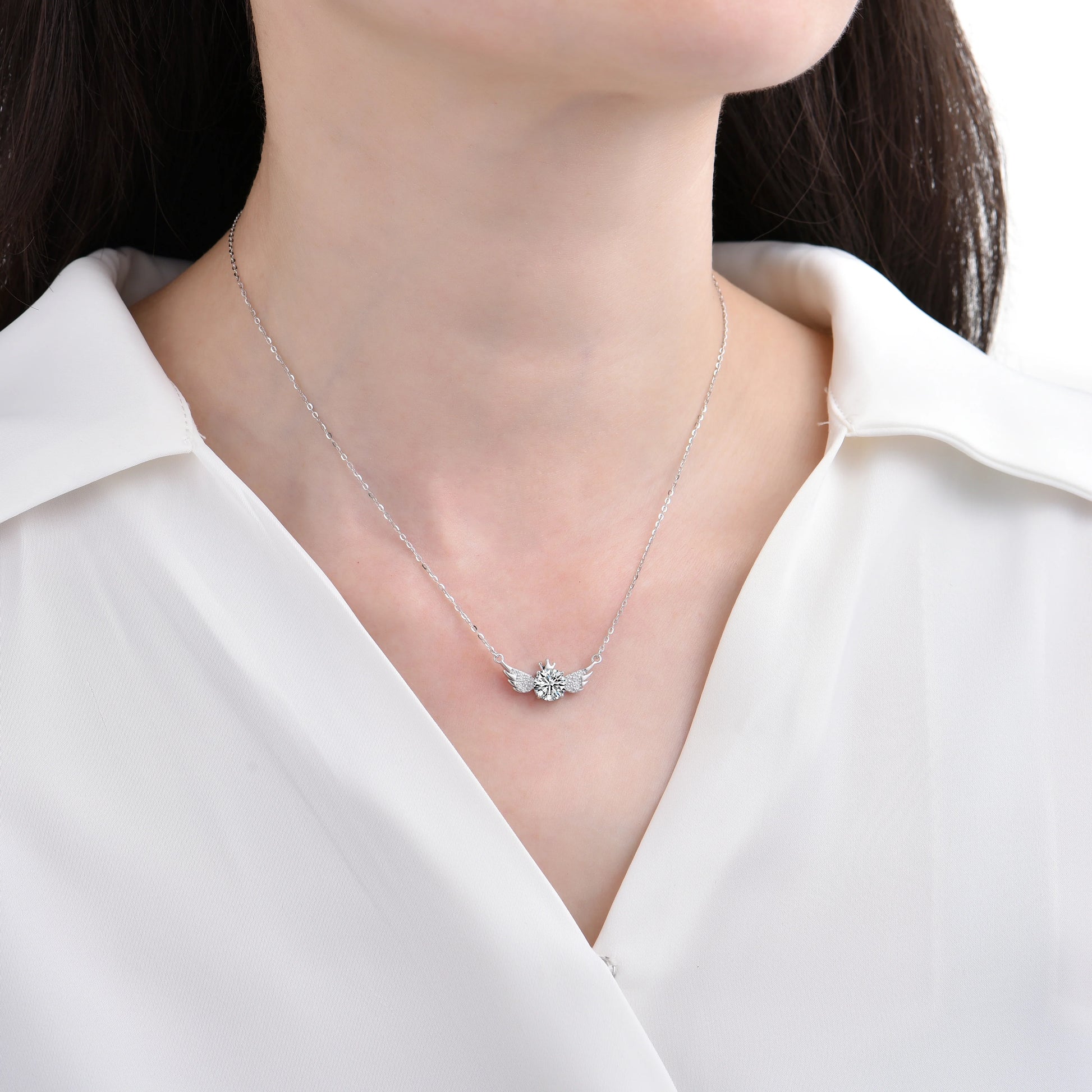 Angel Wings Delicate Necklace - jewelryweilin