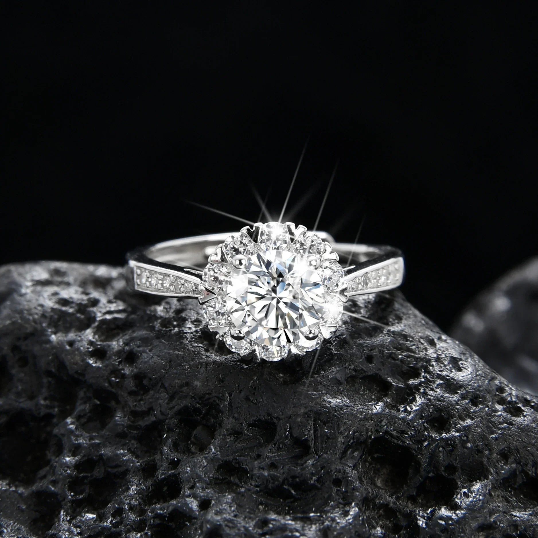 Noble Princess Round Ring - jewelryweilin