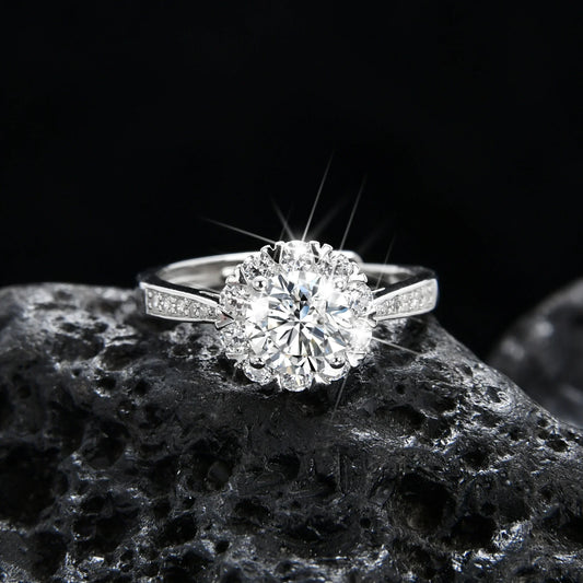 Noble Princess Round Ring - jewelryweilin