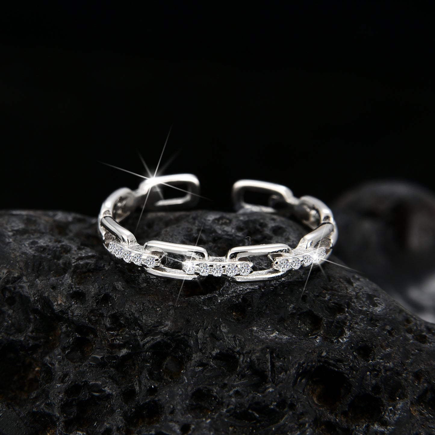 High Fashion Design SX Hoop Ring - jewelryweilin