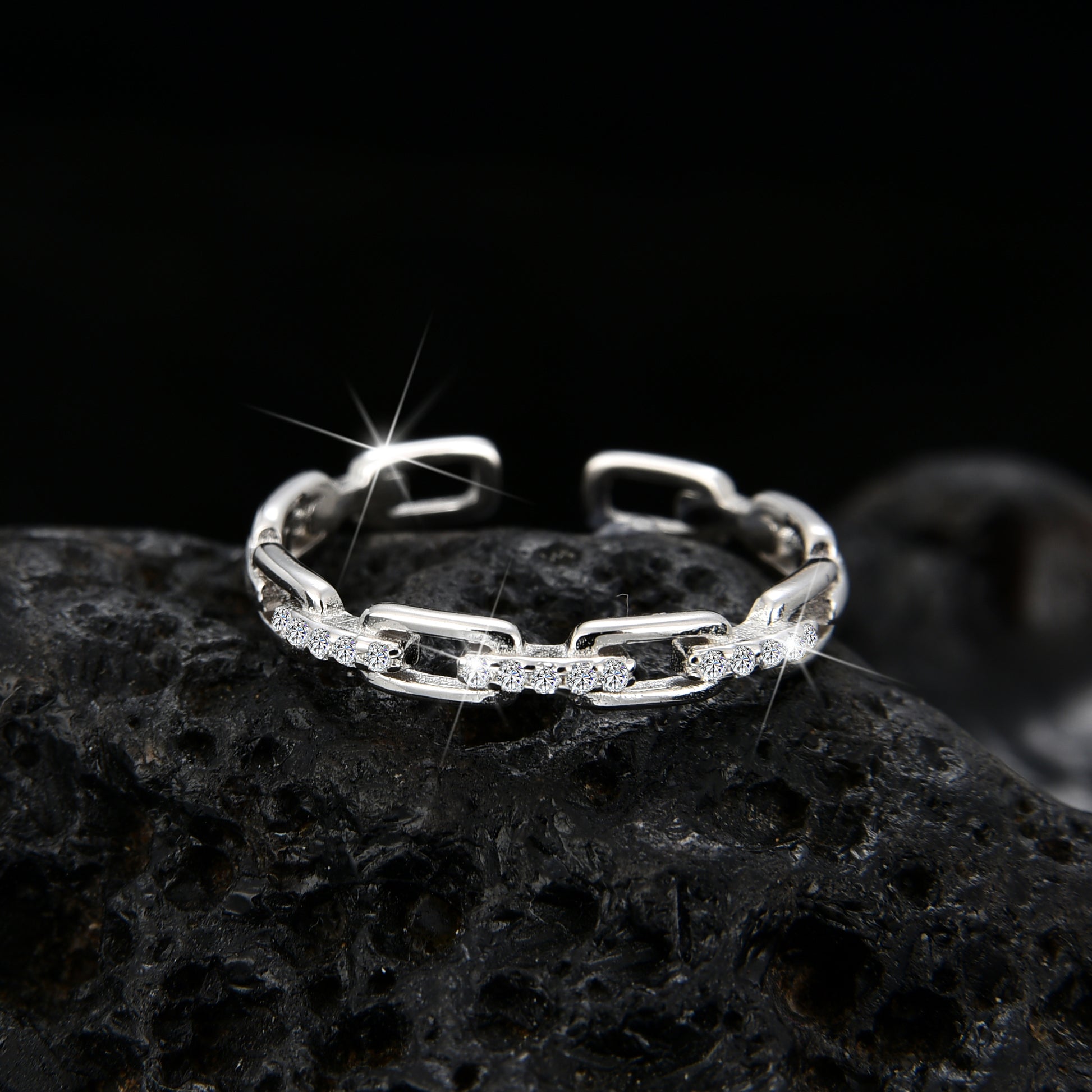 High Fashion Design SX Hoop Ring - jewelryweilin