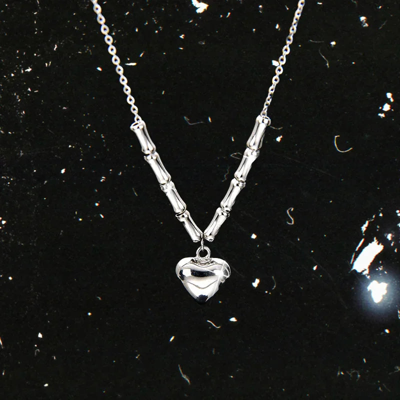 Heart necklace-Women's Jewelry - jewelryweilin
