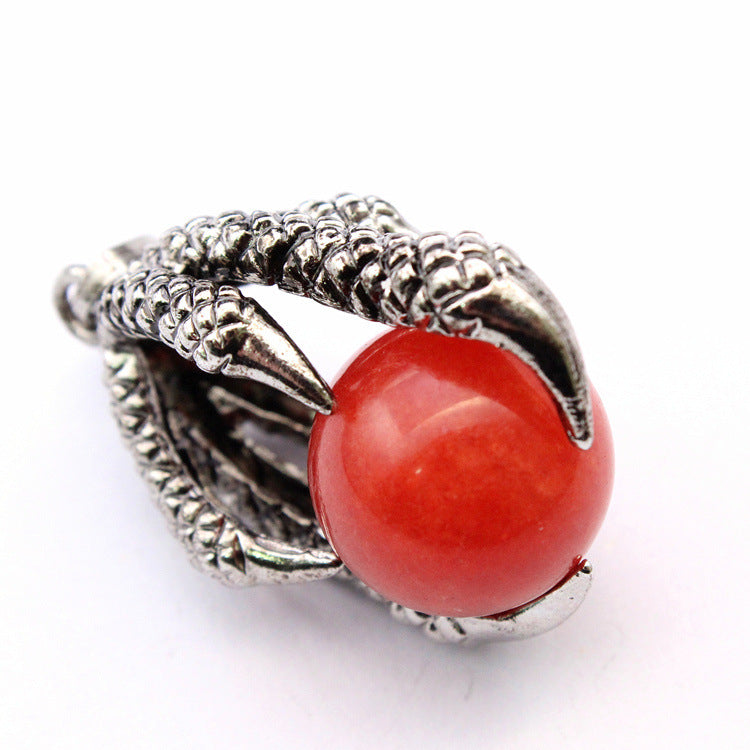 Vintage Medieval Dragon Claw Pendant