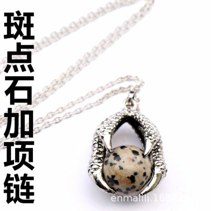 Vintage Medieval Dragon Claw Pendant