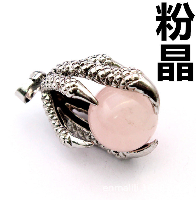 Vintage Medieval Dragon Claw Pendant