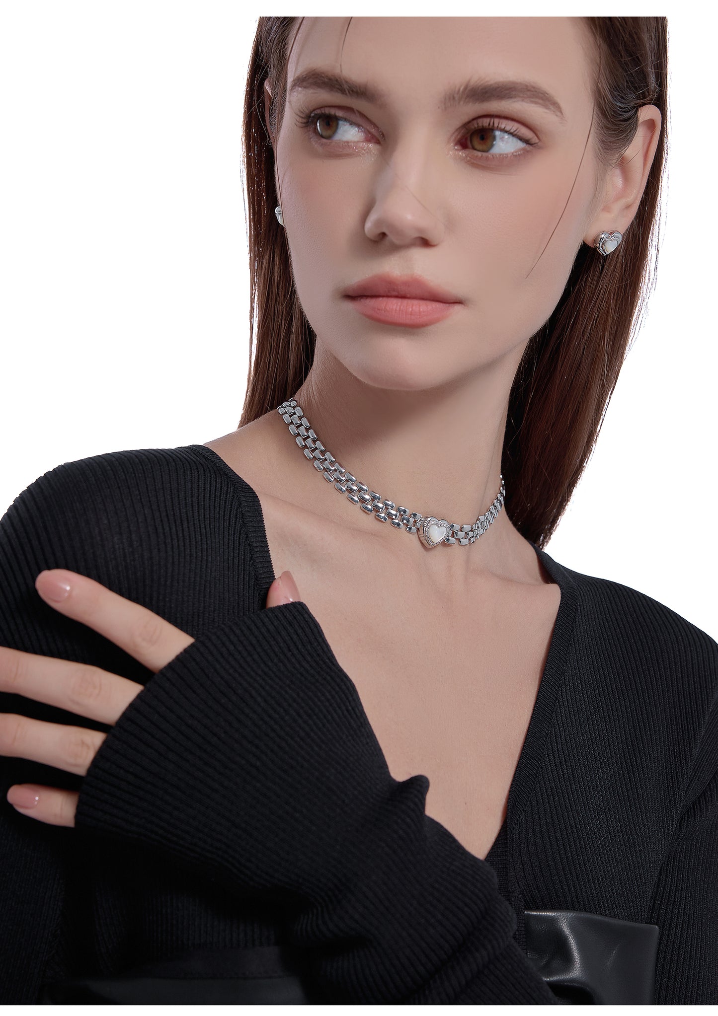 Love heart pendant necklace