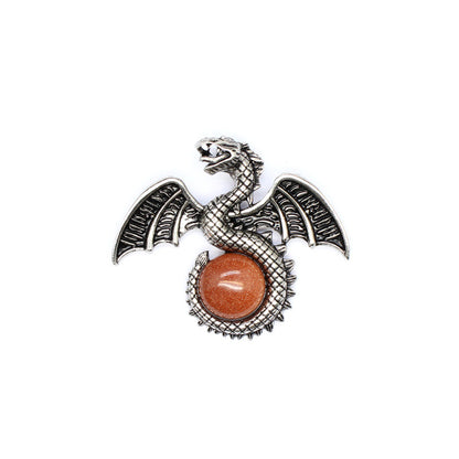 Natural Stone Pterosaur Lapis Lazuli Pendant