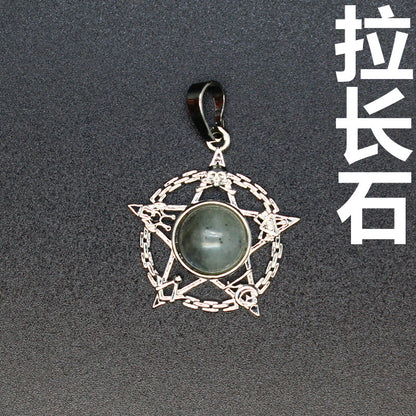 Evil Eye Malachite Pendant