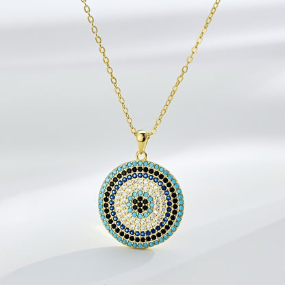 Fashionable and unique devil eye necklace - jewelryweilin