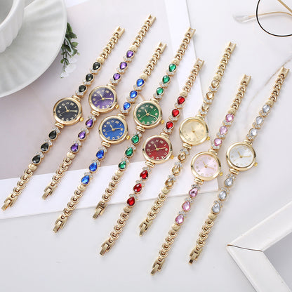 Women's teardrop zircon bracelet