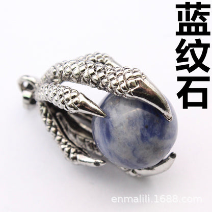 Vintage Medieval Dragon Claw Pendant