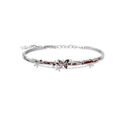 Red butterfly bracelet