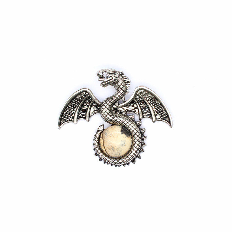 Natural Stone Pterosaur Lapis Lazuli Pendant