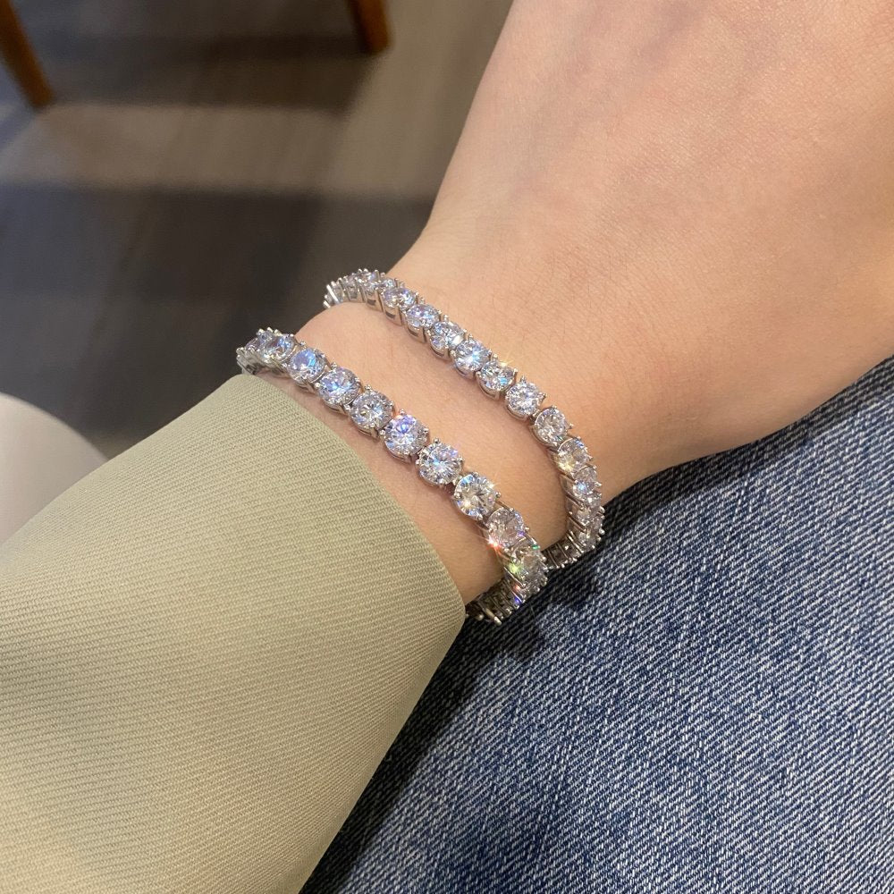 Full row zircon bracelet - jewelryweilin
