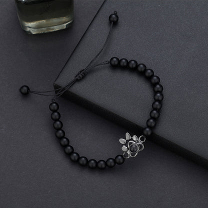 Pulsera con proyección de fotos y huella de perro