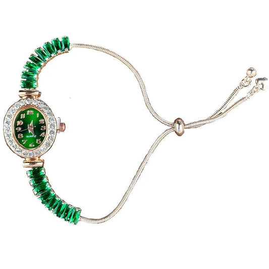 Luxury flower-shaped ladies watch