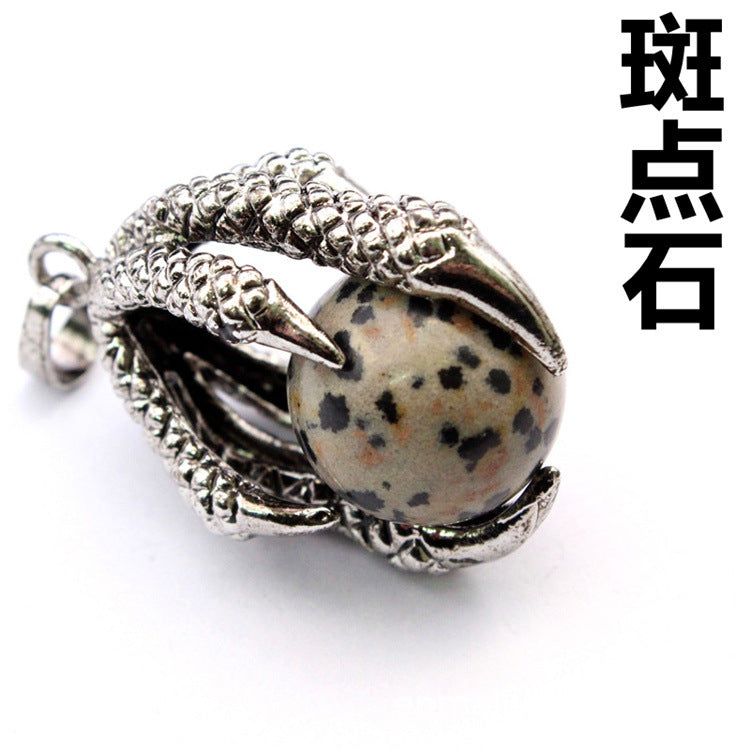 Vintage Medieval Dragon Claw Pendant