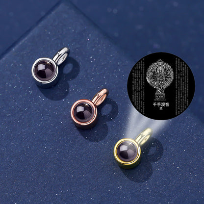 Projection Stone Pendant Bracelet