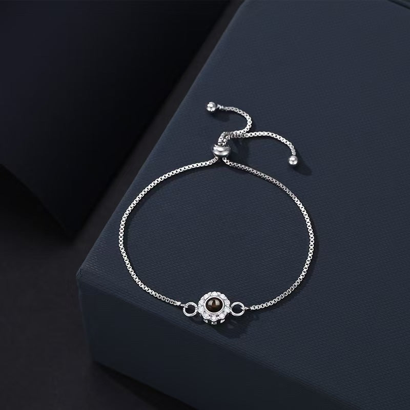 Photo projection personalized creative bracelet