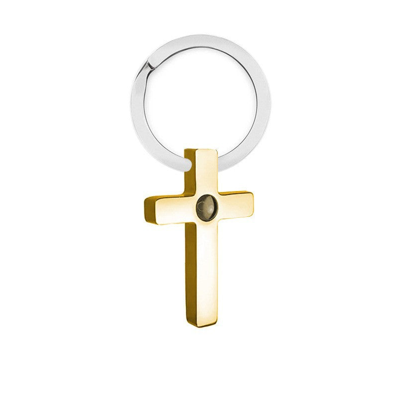 Kalung salib proyeksi foto hadiah Hari Valentine