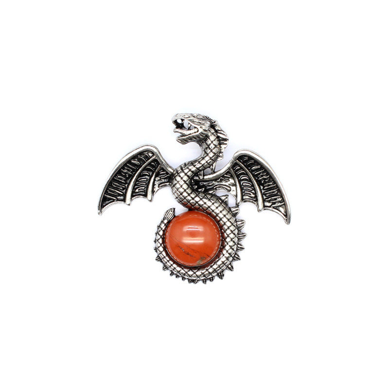 Natural Stone Pterosaur Lapis Lazuli Pendant