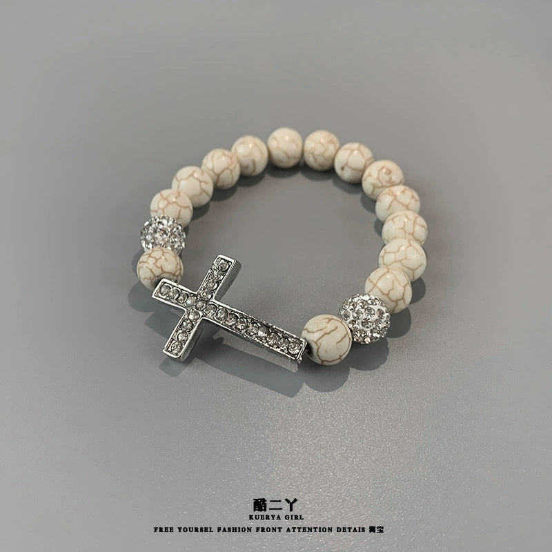 Cross Pearl Watch