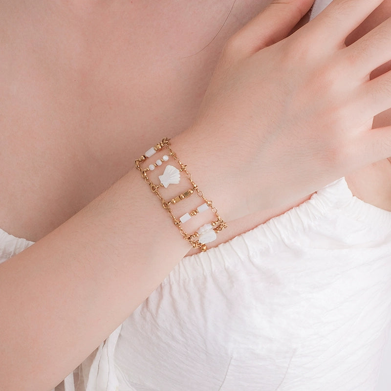 Lotus petal step jewelry