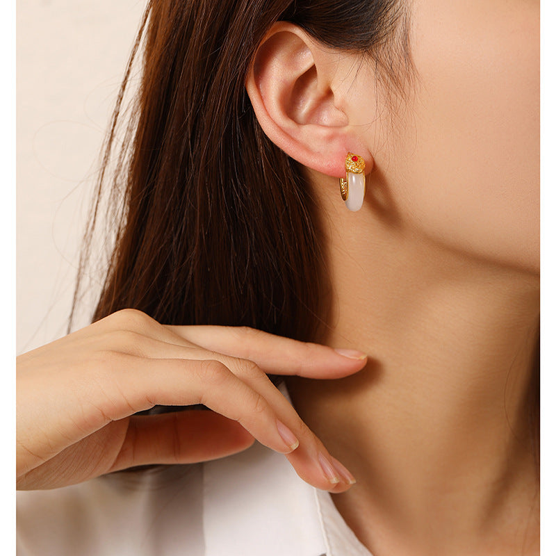 Noble and exquisite earrings - jewelryweilin