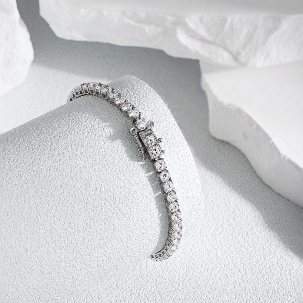 Full row zircon bracelet - jewelryweilin