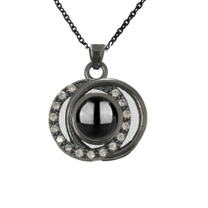 Collar con proyección de fotos