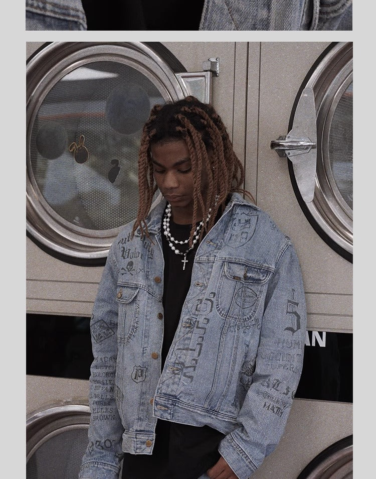 Pearl cross pendant hip hop chain;