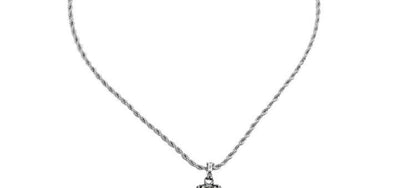 Emerald pendant hip-hop necklace