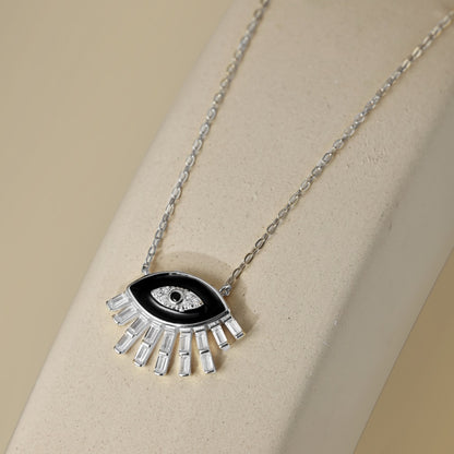 Fashionable and personalized devil eye necklace - jewelryweilin