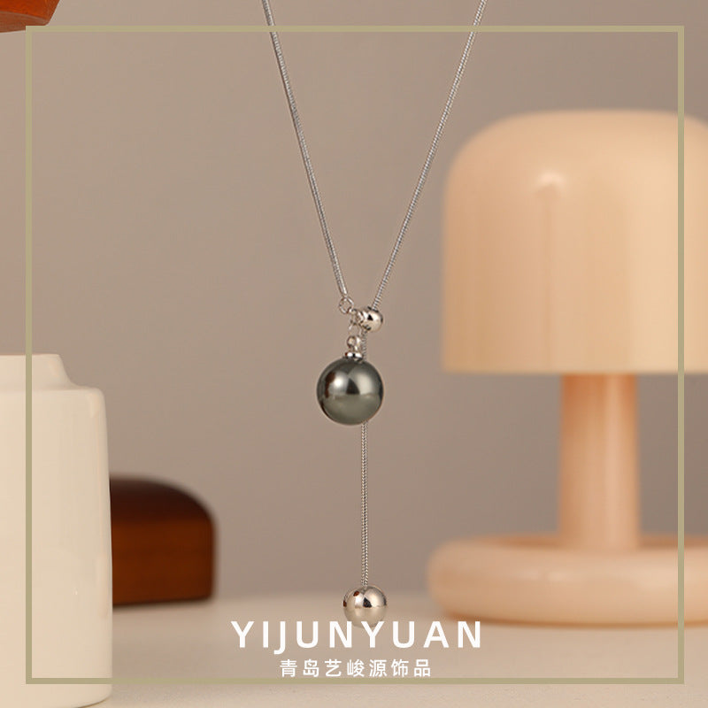 Premium Vintage Pearl Tassel Necklace - jewelryweilin