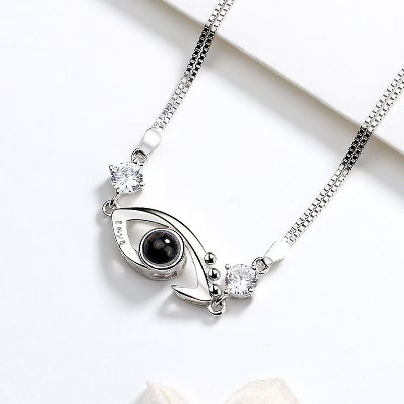 Photo projection demon eye bracelet