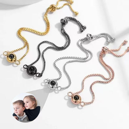Photo projection personalized creative bracelet