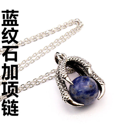 Vintage Medieval Dragon Claw Pendant