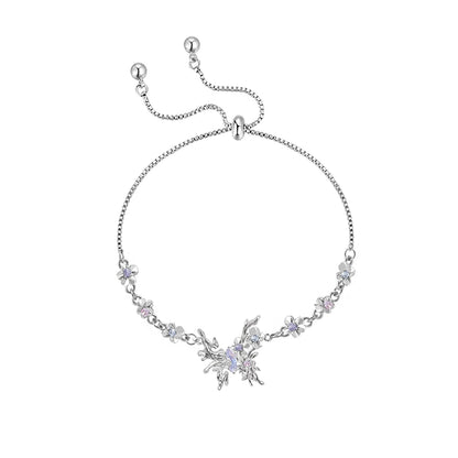 Liquid butterfly bracelet with hollow out