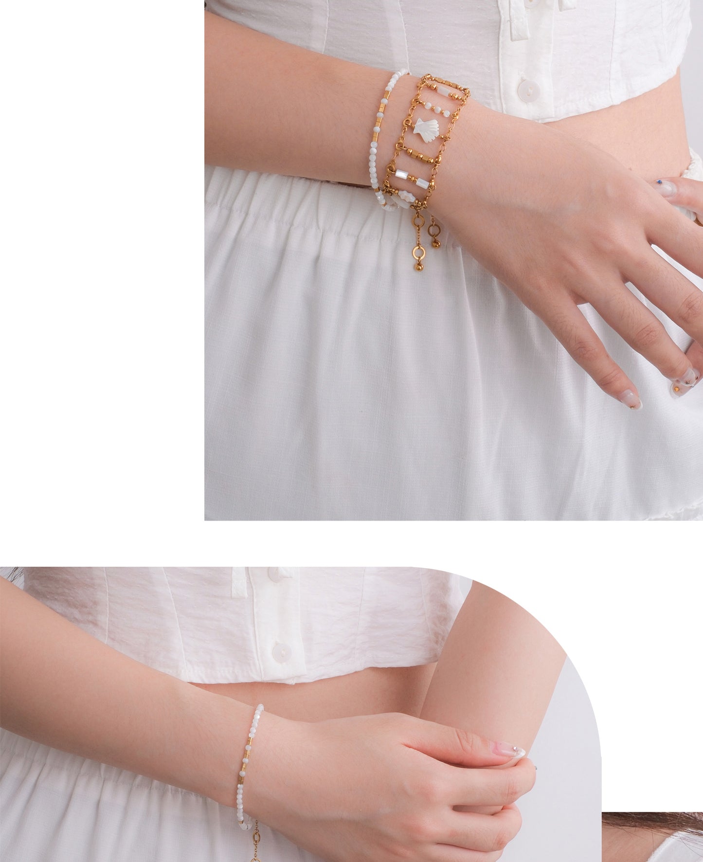 Lotus petal step jewelry