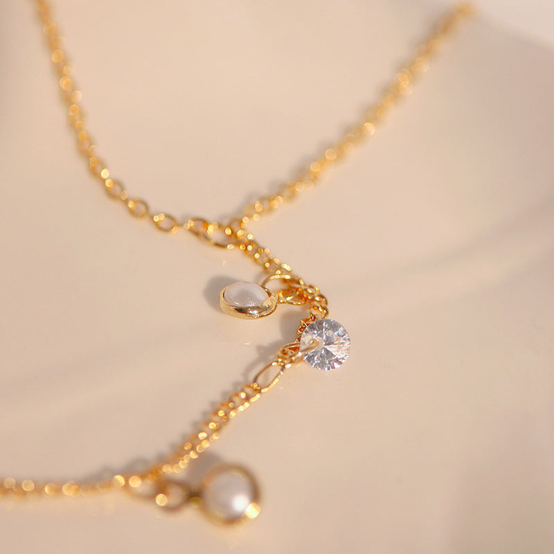 Zirconia finger bracelet