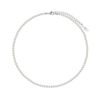 Highlight gray pearl necklace